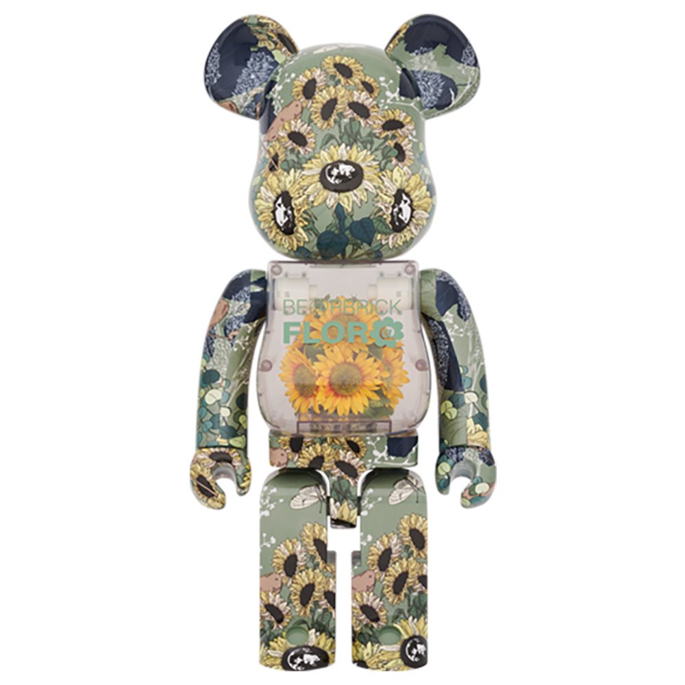 Изображение товара Фигура Bearbrick Medicom Toy Flora Sunflower 1000%