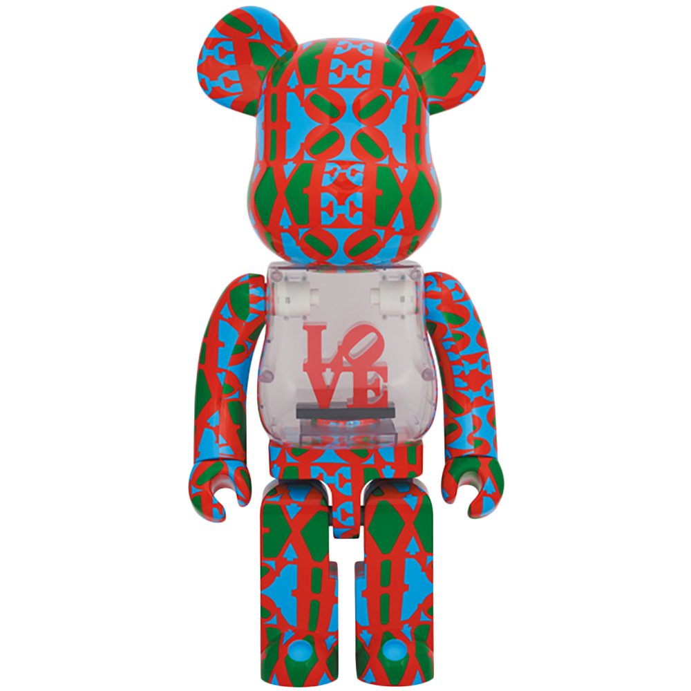 Изображение товара Фигура Bearbrick Medicom Toy Robert Indiana Love 1000% коллекционная