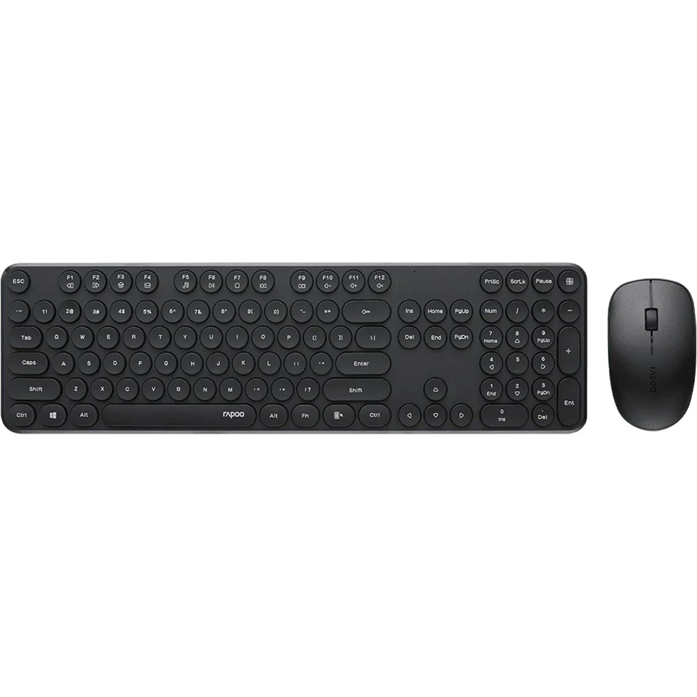 Изображение товара Комплект клавиатуры и мыши Rapoo X260S черный