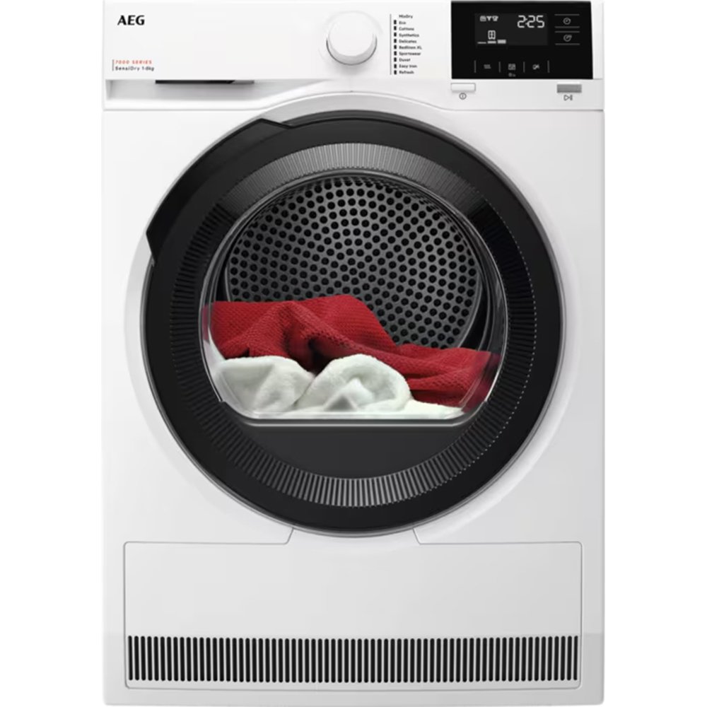 Изображение товара Сушильная машина AEG TR718BE с тепловым насосом и 8 кг загрузки