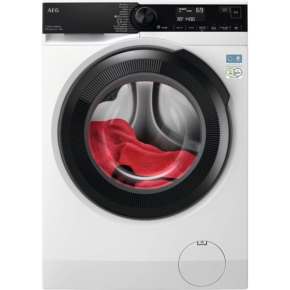 Изображение товара Стиральная машина AEG LFR73944FE с 13 программ и большой загрузкой Изображение товара Стиральная машина AEG LFR73944FE с 13 программ и большой загрузкой