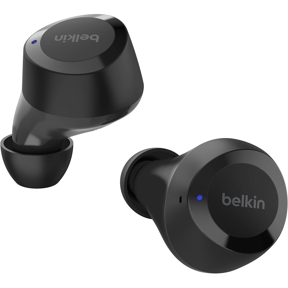 Изображение товара Беспроводные вакуумные наушники Belkin Soundform Bolt с микрофоном Изображение товара Беспроводные вакуумные наушники Belkin Soundform Bolt с микрофоном