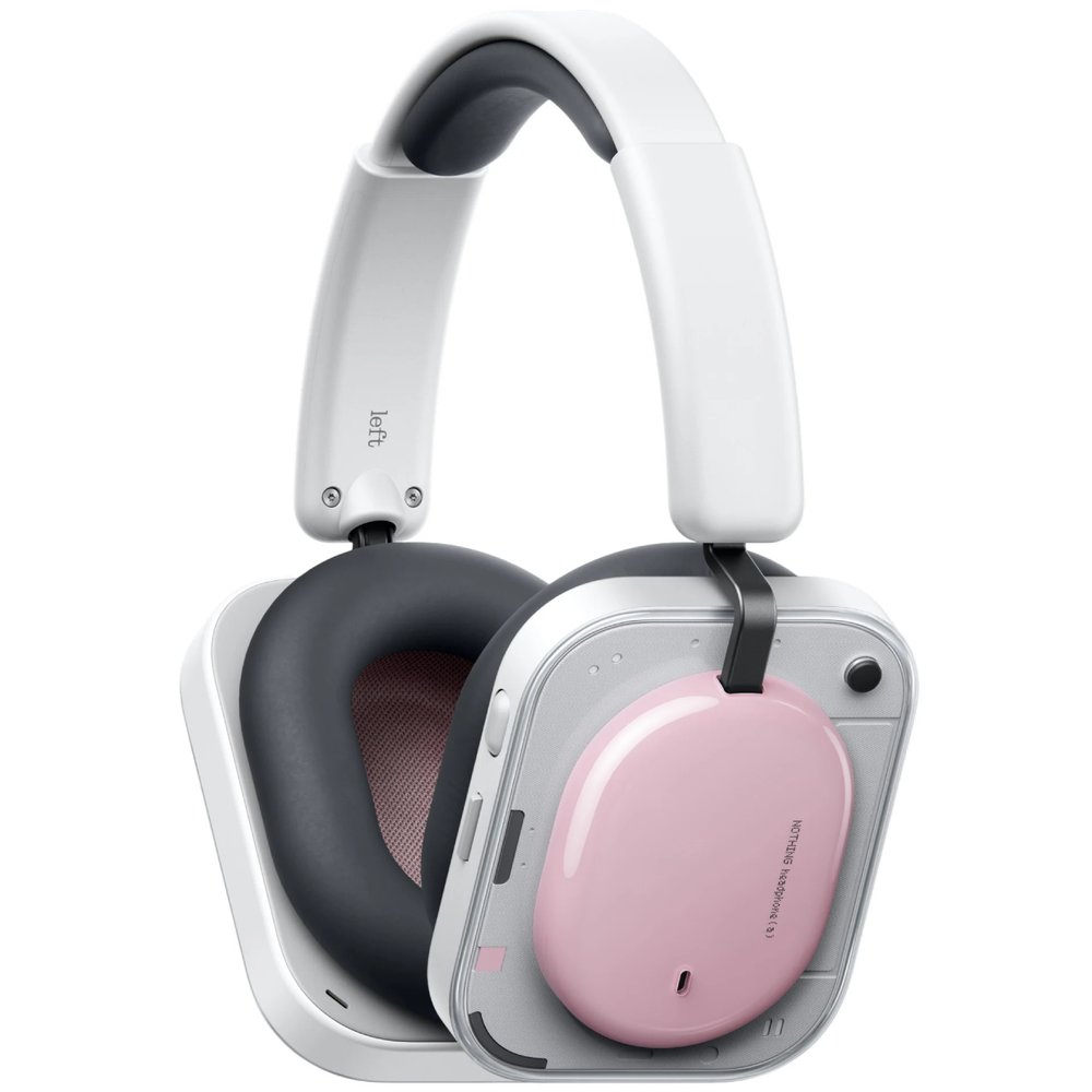 Изображение товара Наушники Nothing Headphone а розовые — беспроводные с шумоподавлением и mic