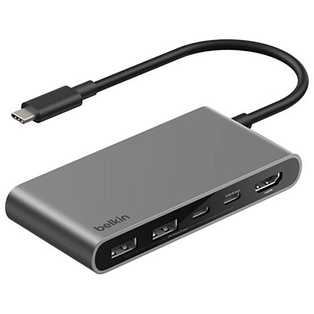 Изображение товара USB-разветвитель Belkin 5 в 1 с HDMI и USB Type-C, серый космос Изображение товара USB-разветвитель Belkin 5 в 1 с HDMI и USB Type-C, серый космос