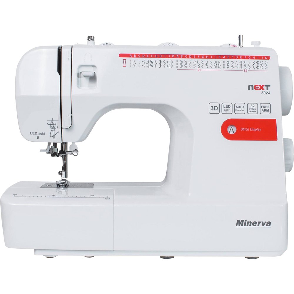 Изображение товара Швейная машинка Minerva Next 532A (N-532A) Изображение товара Швейная машинка Minerva Next 532A (N-532A)