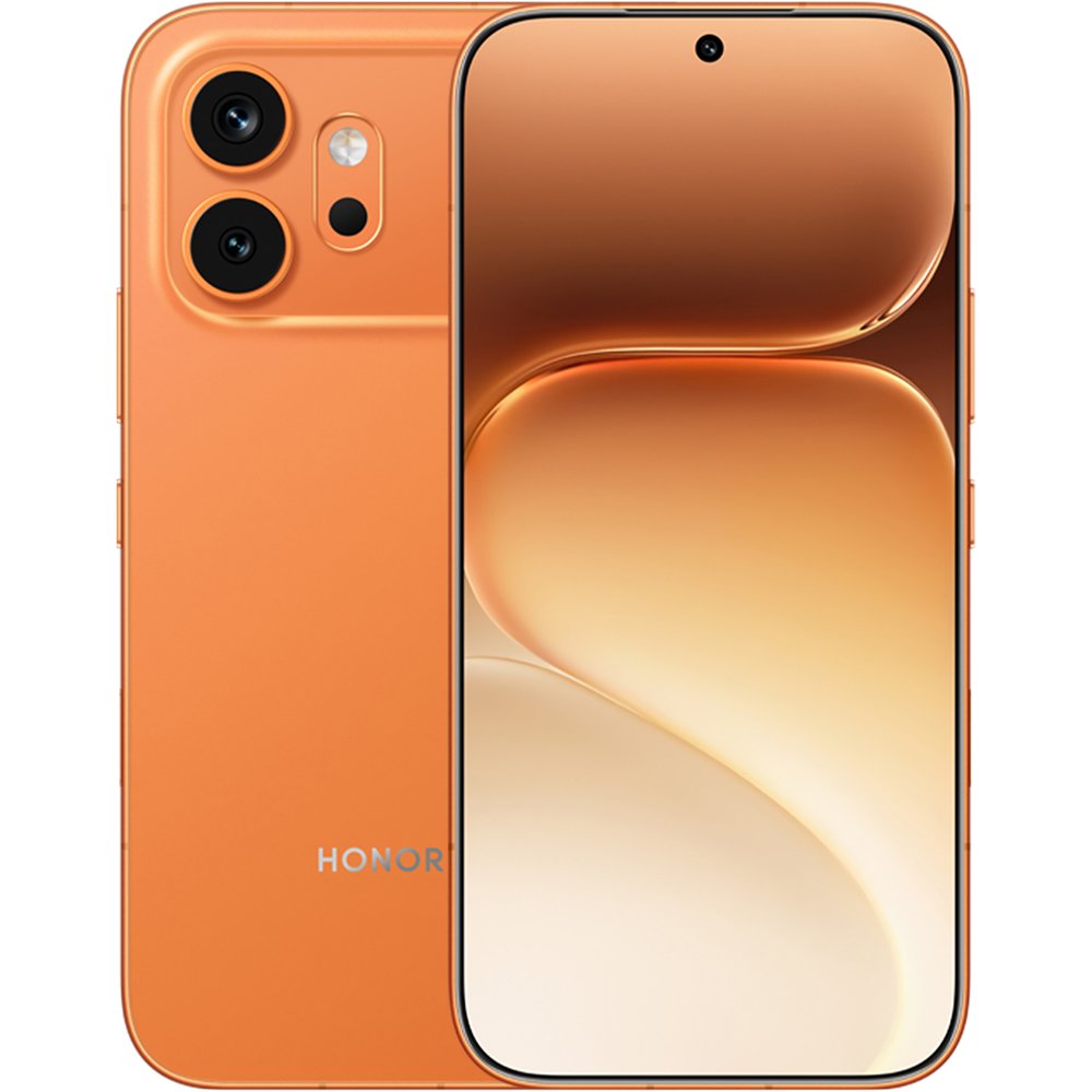 Изображение товара Смартфон Honor 600 8+256 ГБ оранжевый с мощной камерой и ярким дизайном