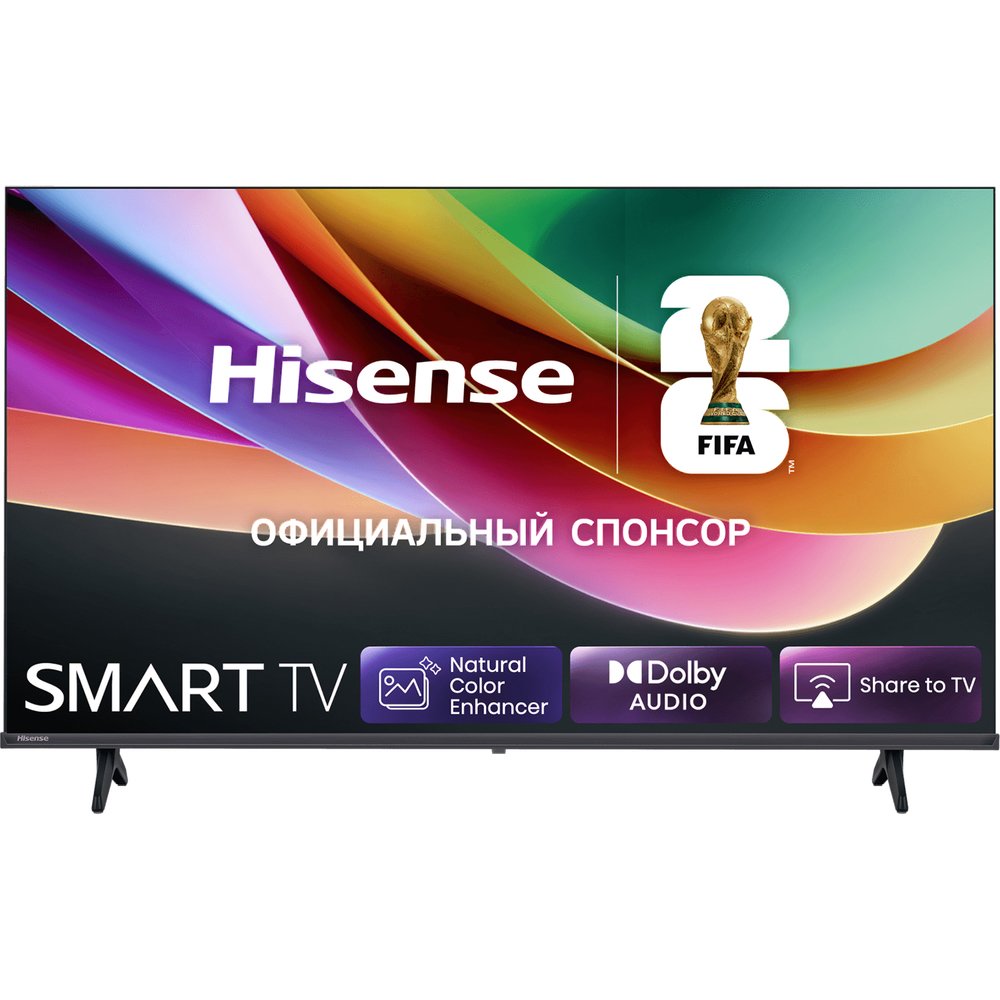 Изображение товара Телевизор Hisense 40A4S RU (2026) Изображение товара Телевизор Hisense 40A4S RU (2026)