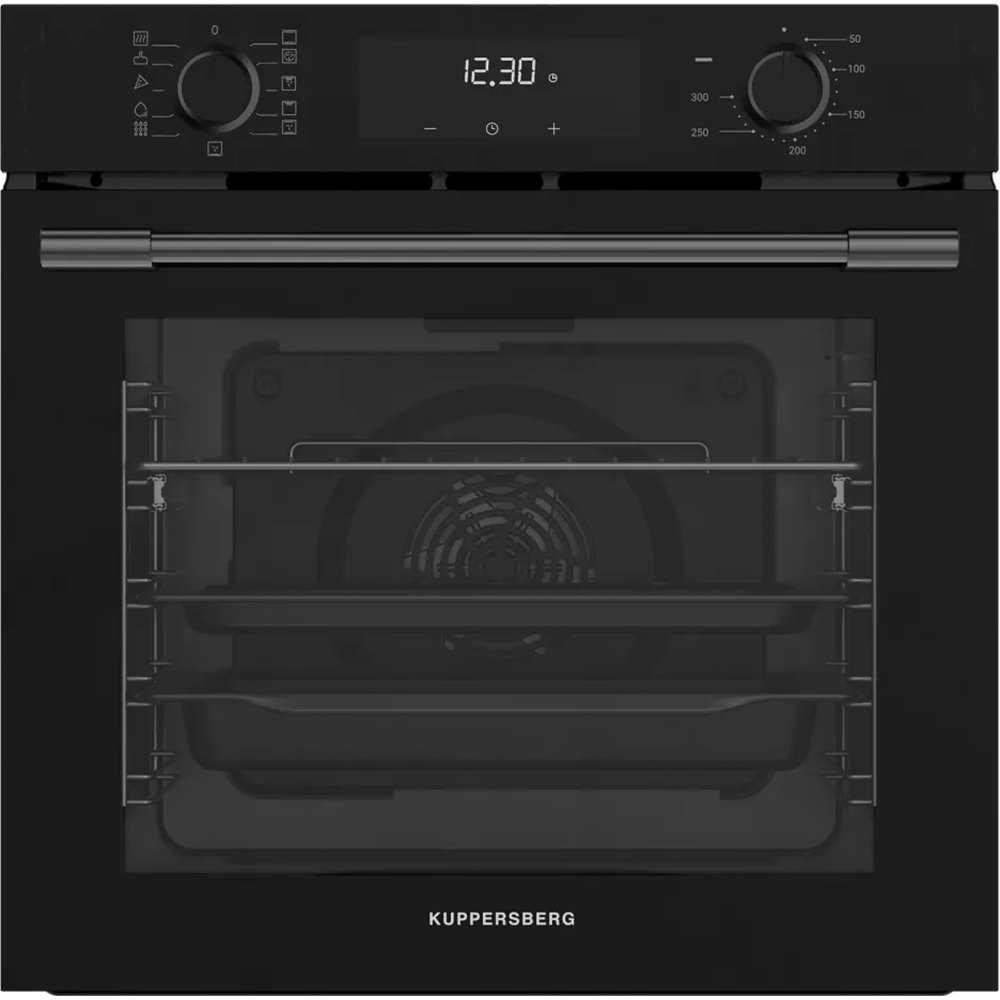 Изображение товара Духовой шкаф Kuppersberg HO 622 B электрический с гидролизной очисткой и 78 л Изображение товара Духовой шкаф Kuppersberg HO 622 B электрический с гидролизной очисткой и 78 л