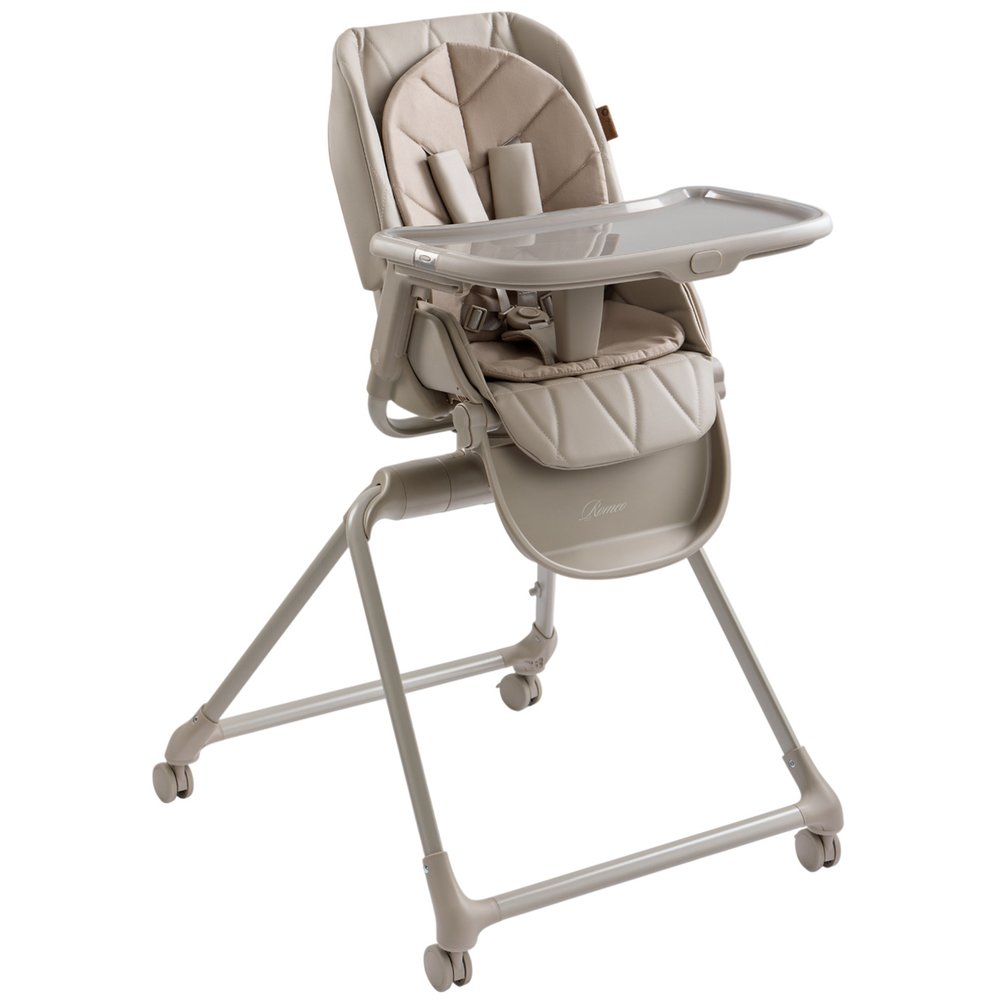 Изображение товара Стульчик для кормления Happy Baby Romeo тёплый-серый