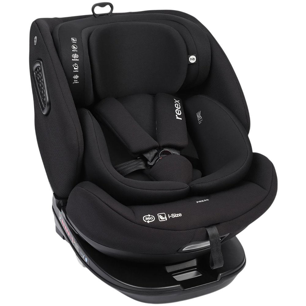 Изображение товара Детское автокресло Happy Baby Reex чёрное для детей 0-12 лет Изображение товара Детское автокресло Happy Baby Reex чёрное для детей 0-12 лет