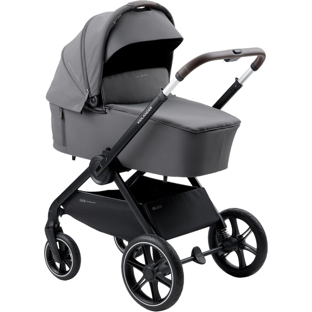 Изображение товара Детская коляска Happy Baby Kidlander тёмно-серый Изображение товара Детская коляска Happy Baby Kidlander тёмно-серый
