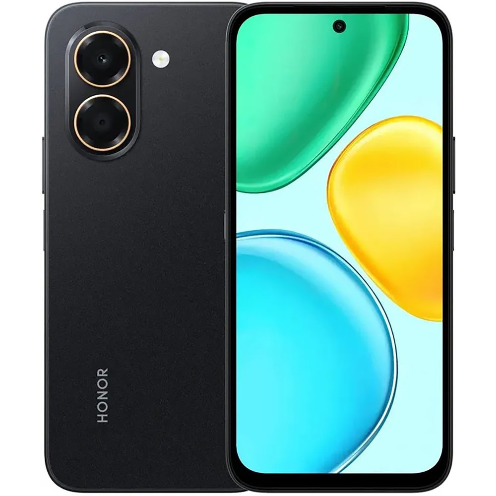 Изображение товара Смартфон Honor X7e 6ГБ/256ГБ Чёрный - высокая производительность и камера 50 Мп