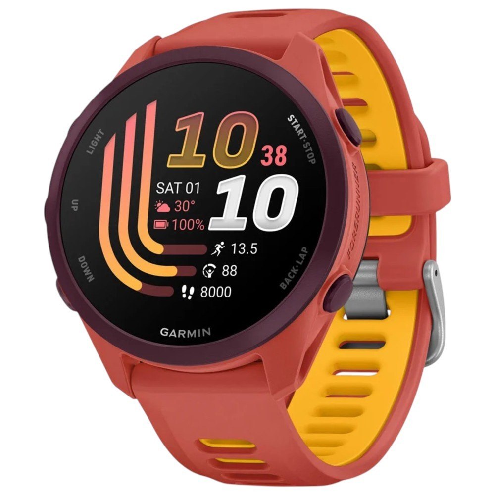 Изображение товара Смарт-часы Garmin Forerunner 170 Music 42.6 мм красно-оранжевый (010-03920-13) Изображение товара Смарт-часы Garmin Forerunner 170 Music 42.6 мм красно-оранжевый (010-03920-13)