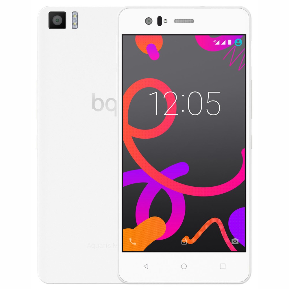 Смартфон BQ Aquaris M5 16Gb LTE белый