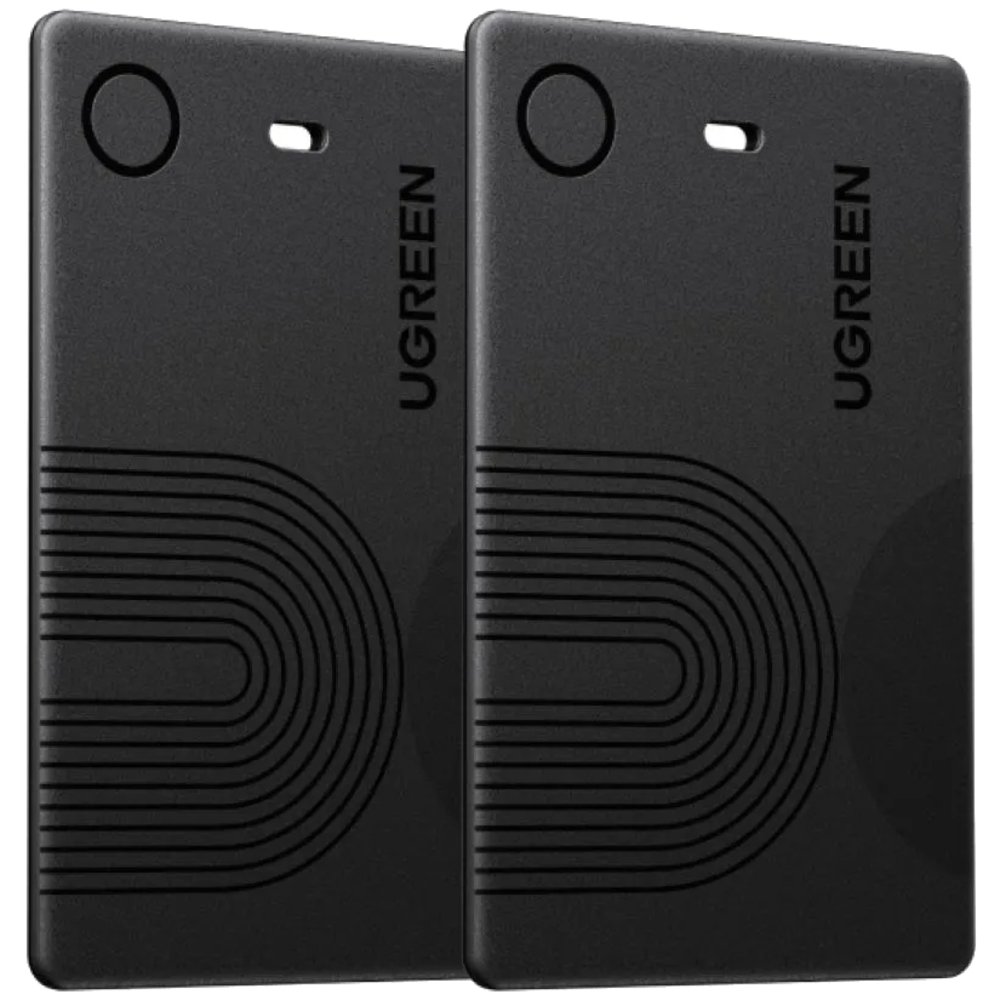 Изображение товара Трекер Ugreen Finder Slim 2 Plastic CM920 для Apple 2шт. чёрный (75120A) Изображение товара Трекер Ugreen Finder Slim 2 Plastic CM920 для Apple 2шт. чёрный (75120A)