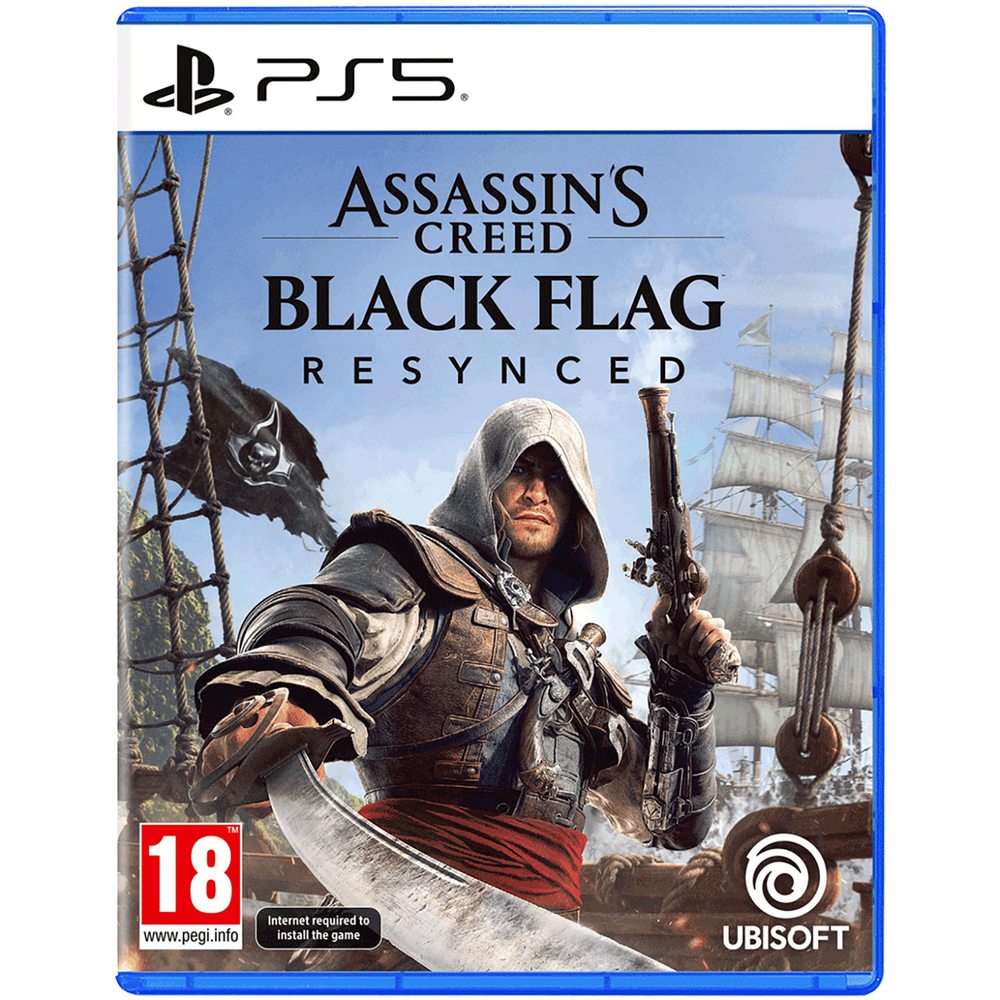 Изображение товара Assassins Creed Black Flag Resynced PS5, русская версия Изображение товара Assassins Creed Black Flag Resynced PS5, русская версия