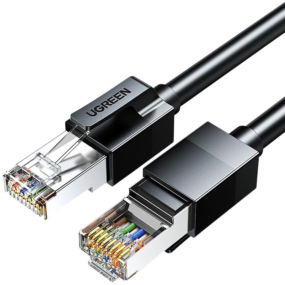 Изображение товара Кабель для компьютера Ugreen NW316 Cat6 F/UTP Ethernet Cable 5 м чёрный (55174)