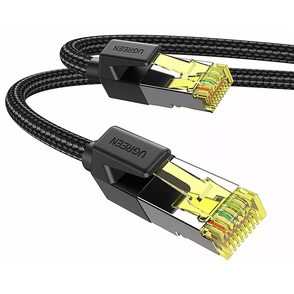 Изображение товара Кабель для компьютера Ugreen NW150 CAT7 3 м чёрный (80424) Изображение товара Кабель для компьютера Ugreen NW150 CAT7 3 м чёрный (80424)