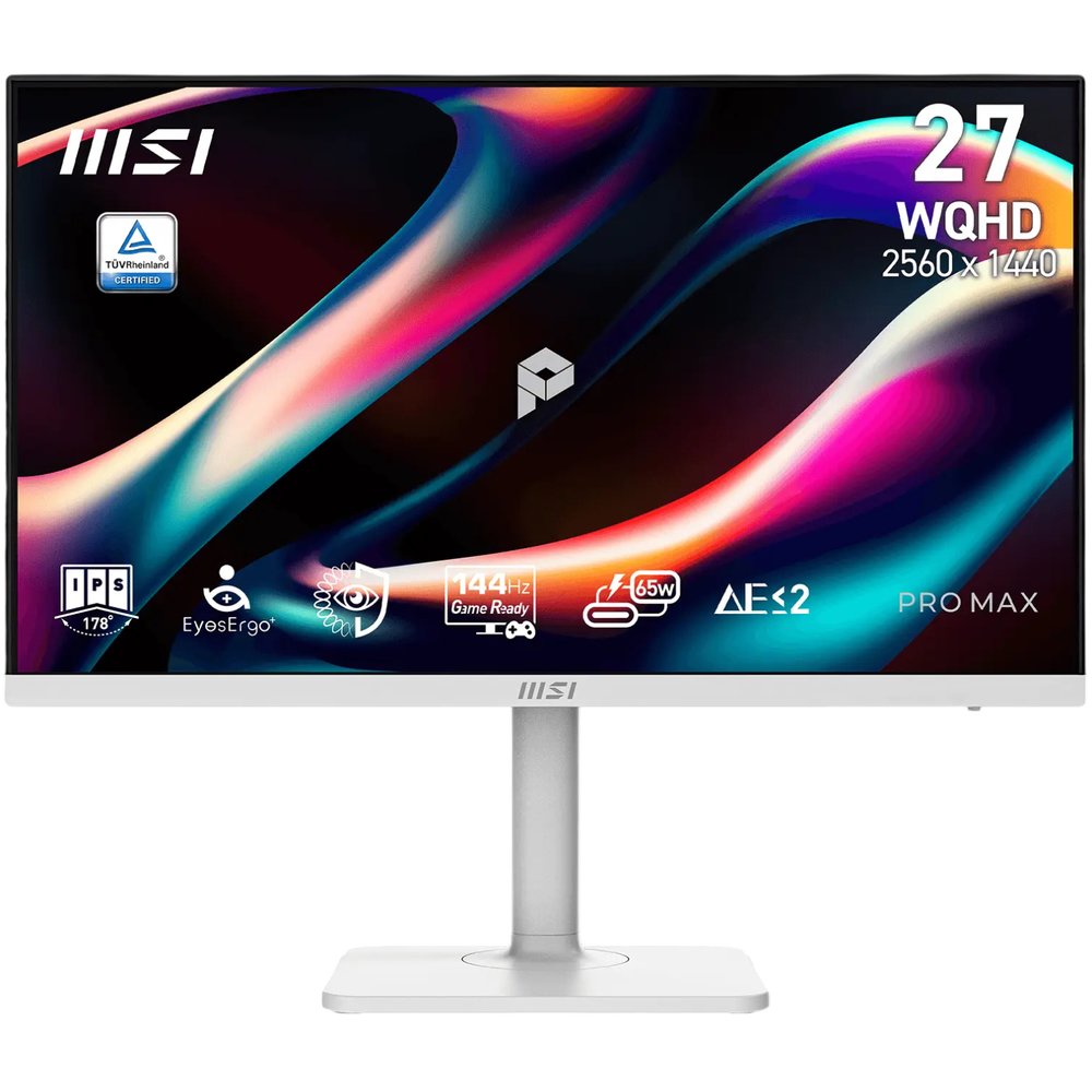 Изображение товара Монитор MSI PRO MAX 271QPHW Изображение товара Монитор MSI PRO MAX 271QPHW