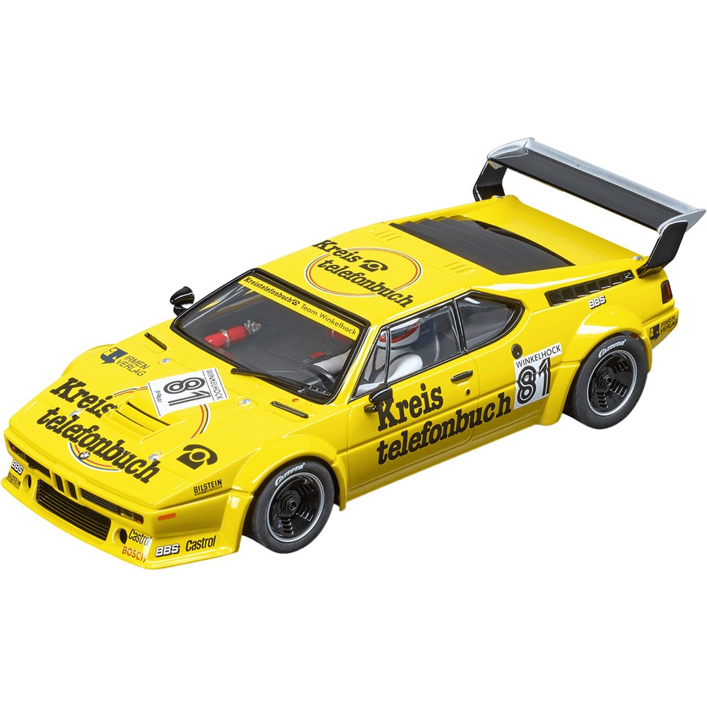 Изображение товара Модель для автотрека Carrera Digital 124 BMW M1 procar team winkelhock, no.81 1979 (20023855) Изображение товара Модель для автотрека Carrera Digital 124 BMW M1 procar team winkelhock, no.81 1979 (20023855)