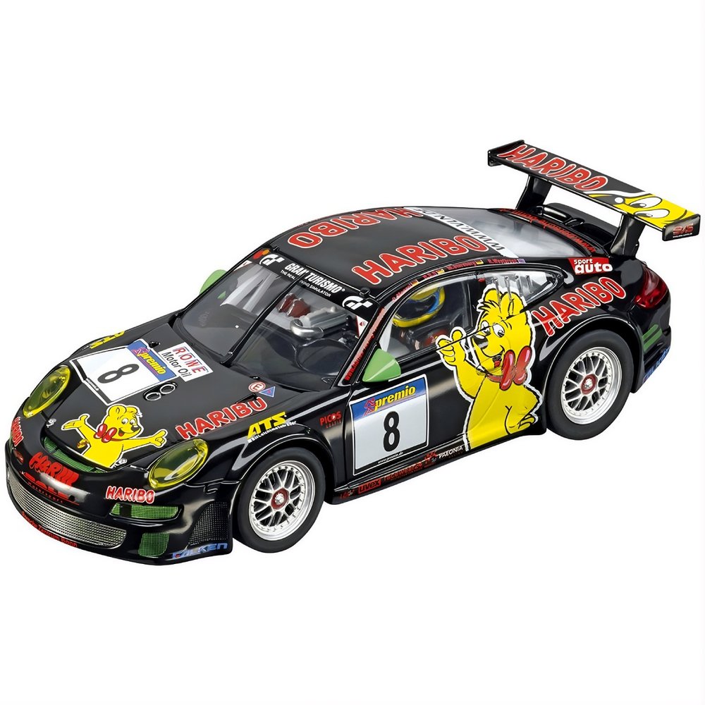 Изображение товара Модель для автотрека Carrera Digital 132 Porsche GT3 RSR Haribo Racing (20030680)