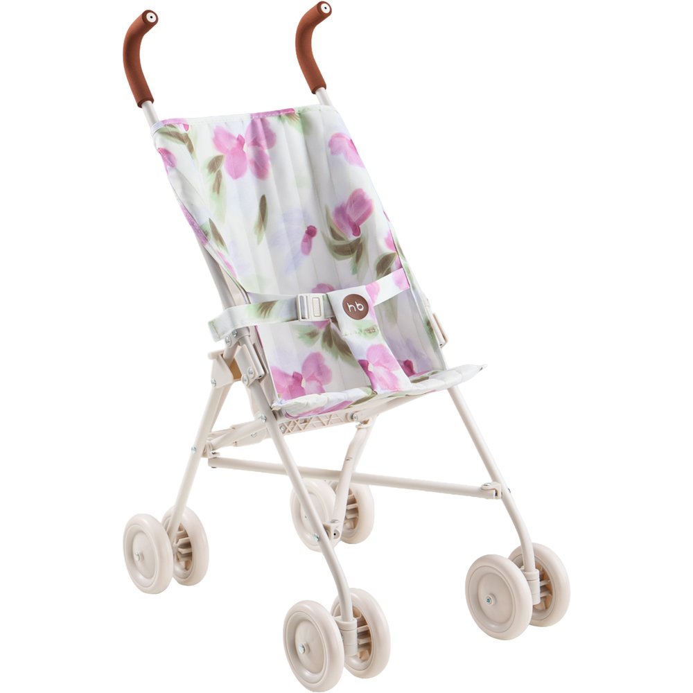 Изображение товара Коляска для кукол Happy Baby Twiglet сиреневые цветы Изображение товара Коляска для кукол Happy Baby Twiglet сиреневые цветы
