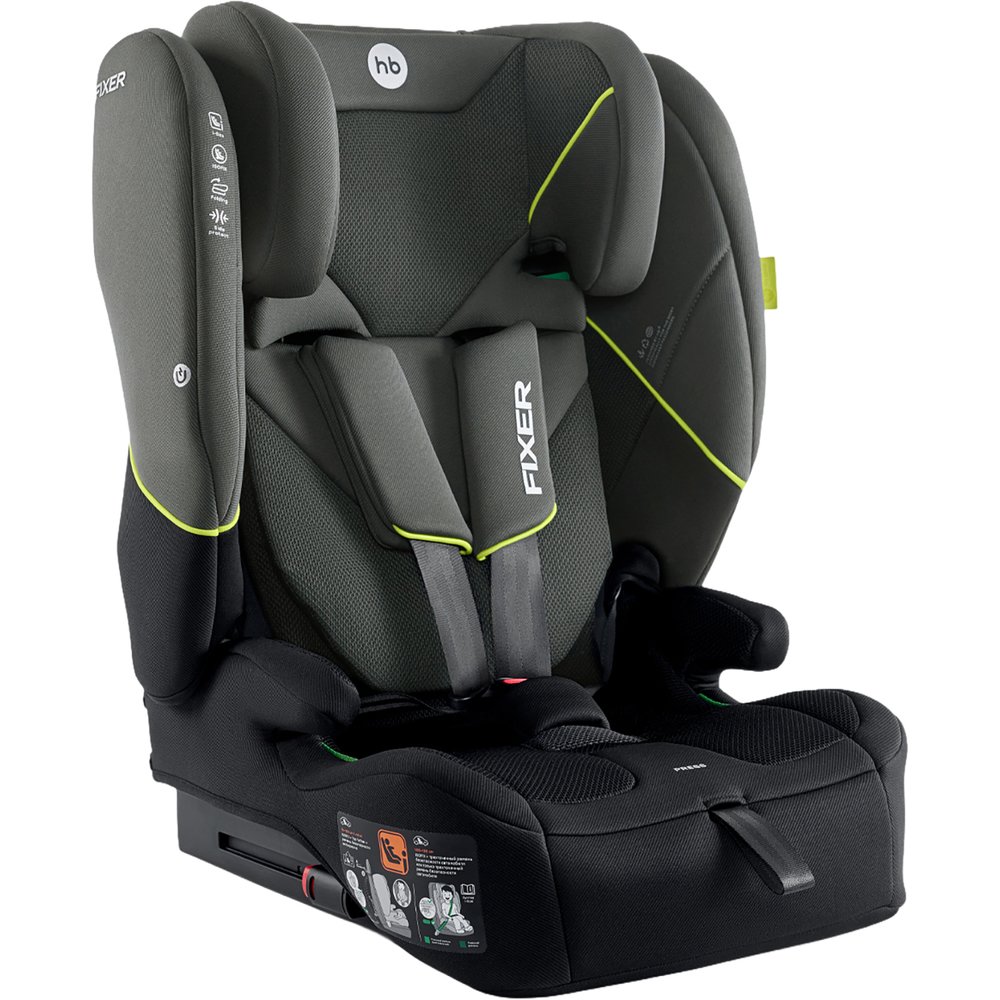 Изображение товара Детское автокресло Happy Baby Fixer глубокий оливковый Изображение товара Детское автокресло Happy Baby Fixer глубокий оливковый