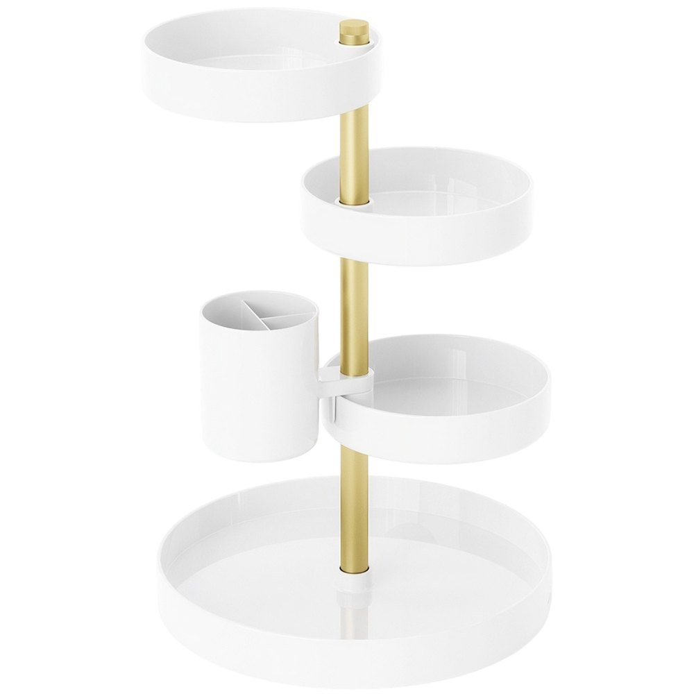 Изображение товара Органайзер для хранения косметики Umbra Pirouette 1015097-524 Изображение товара Органайзер для хранения косметики Umbra Pirouette 1015097-524