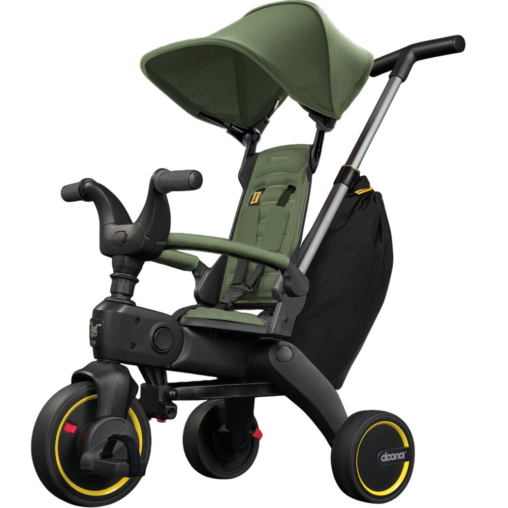 Изображение товара Детский велосипед Doona Liki Trike S3 серо-зелёный (SP530-99-042-015)