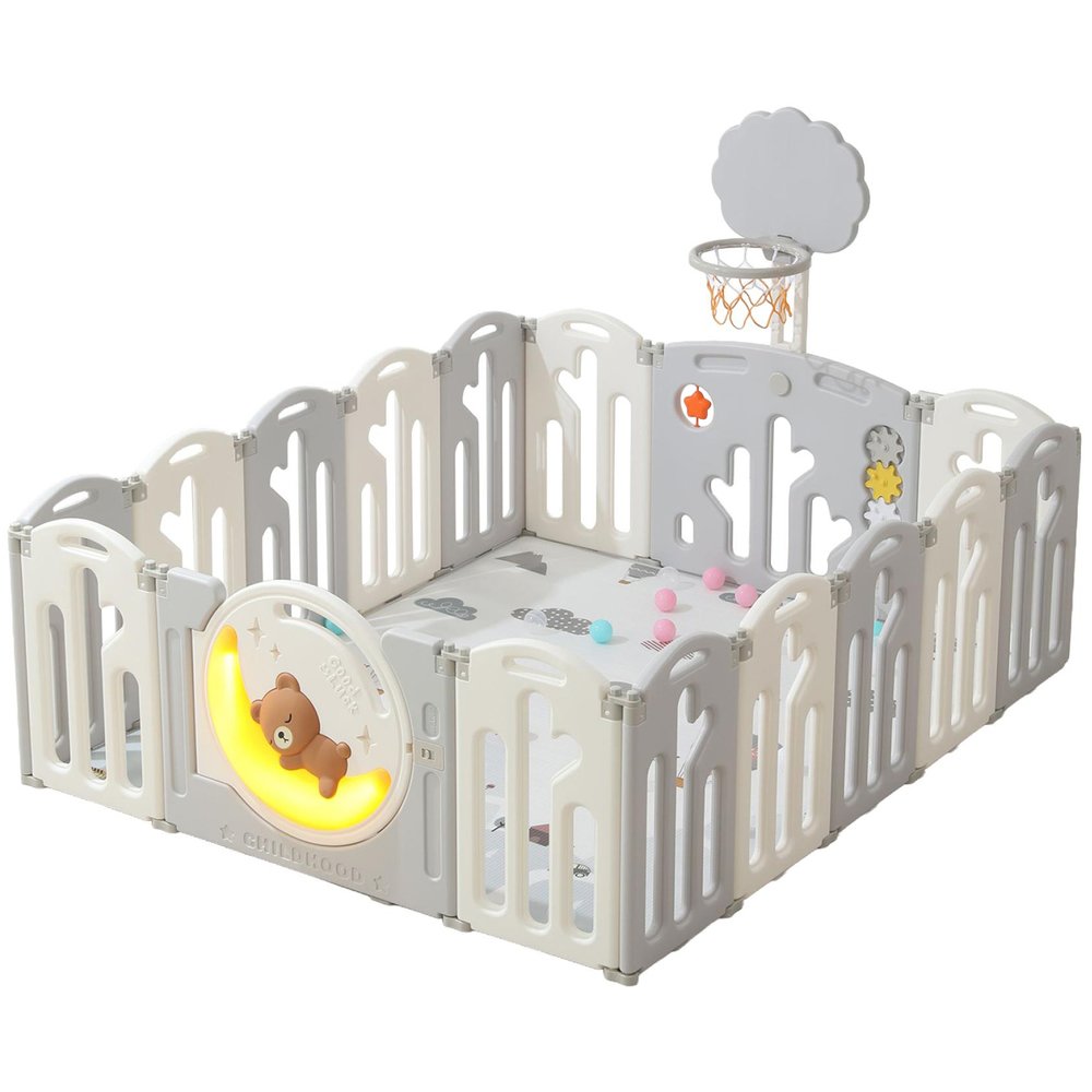 Изображение товара Детский манеж UNIX Kids DeLuxe V2 150x180 (PPLX180WV2G) Изображение товара Детский манеж UNIX Kids DeLuxe V2 150x180 (PPLX180WV2G)