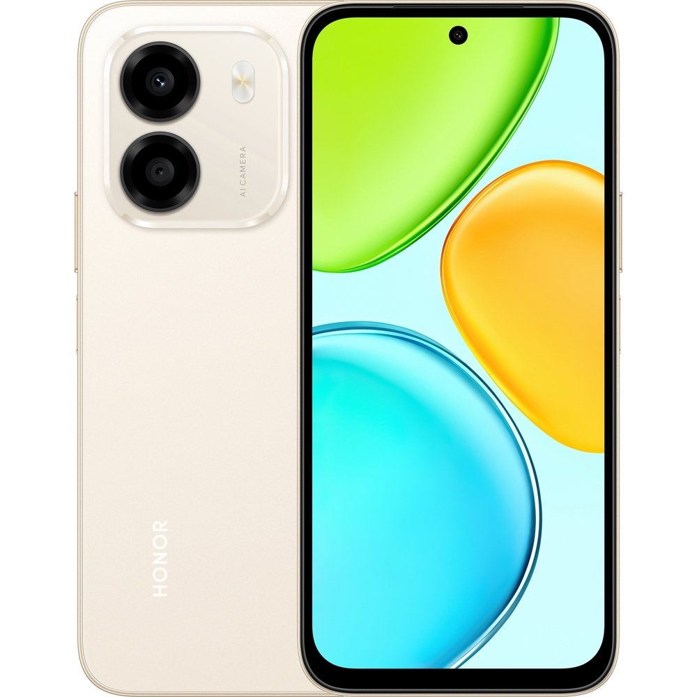 Изображение товара Смартфон Honor X6e 4+256 ГБ золотистый
