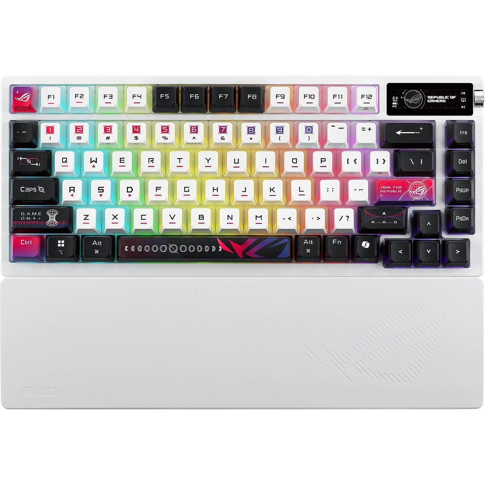 Изображение товара Клавиатура ASUS M704 ROG AZOTH X ROG NX Snow PBT (90MP044F-BKRA30)