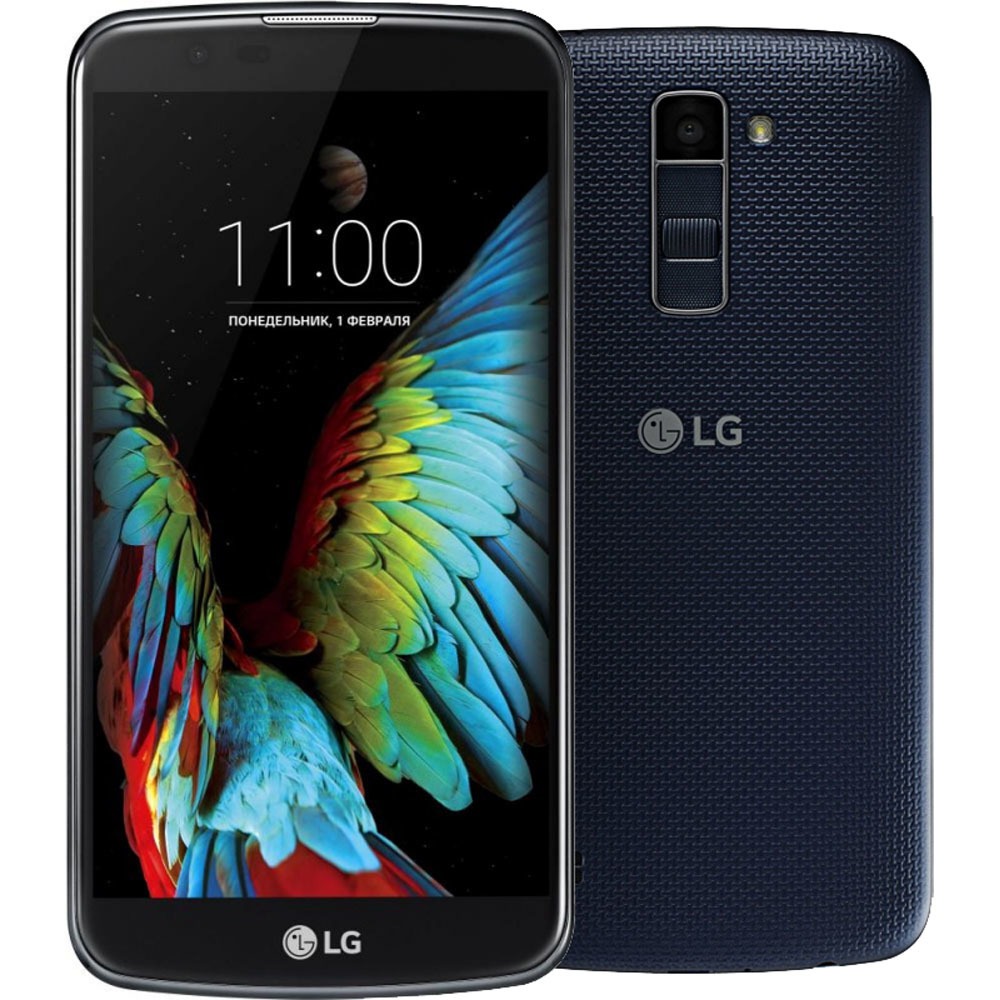 Смартфон LG K10 K430DS черно-синий