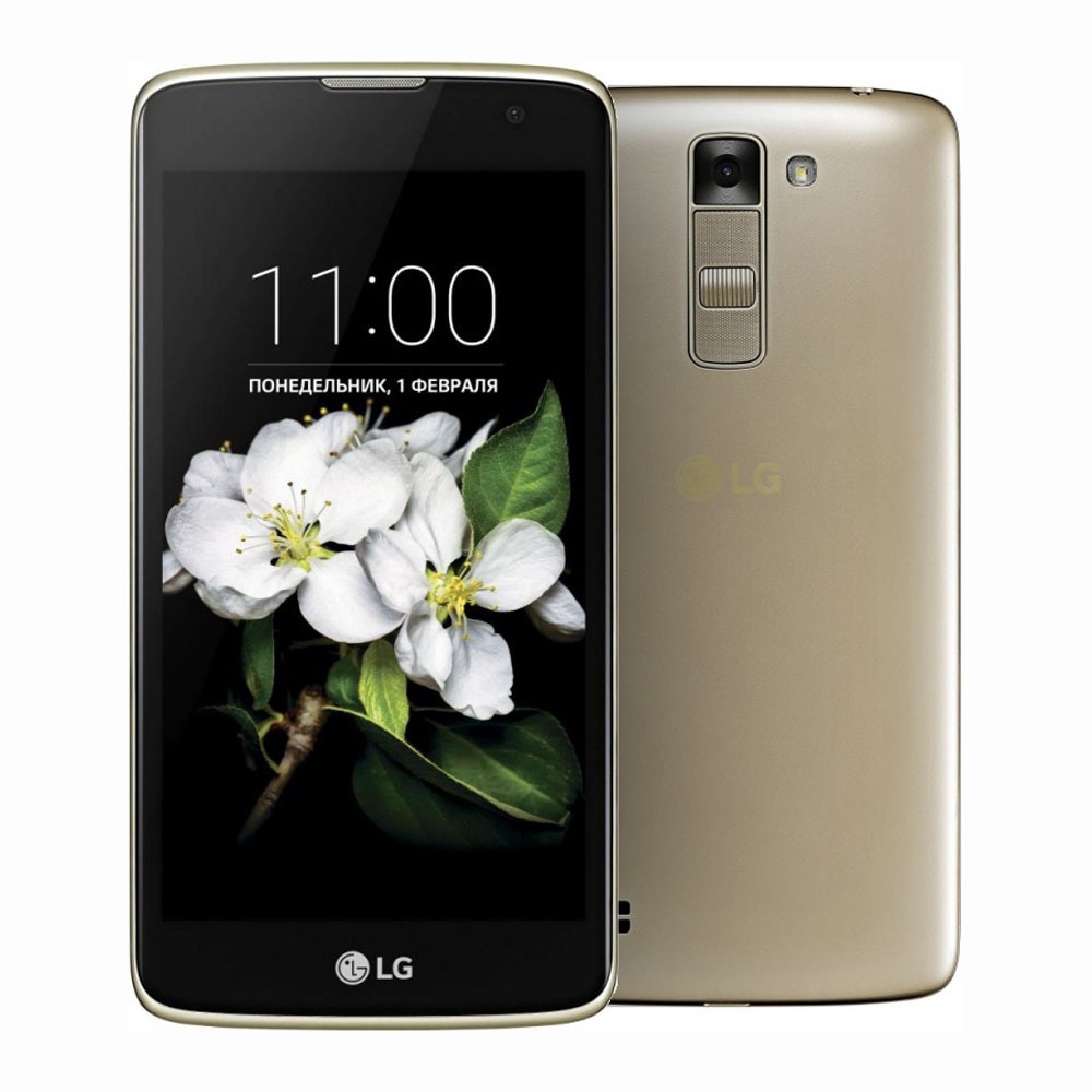 Смартфон LG K7 X210DS черно-золотой