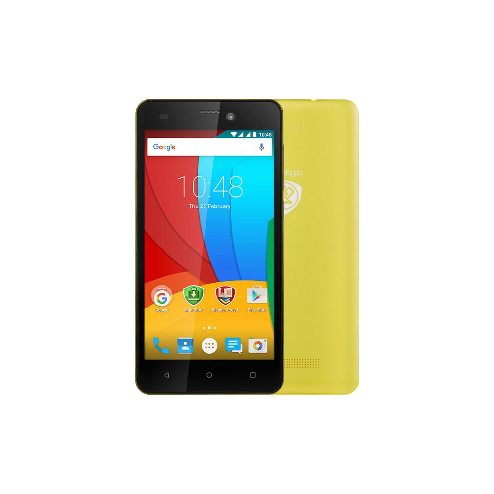 Смартфон Prestigio Wize N3 желтый (PSP3507DUOYELLOW)