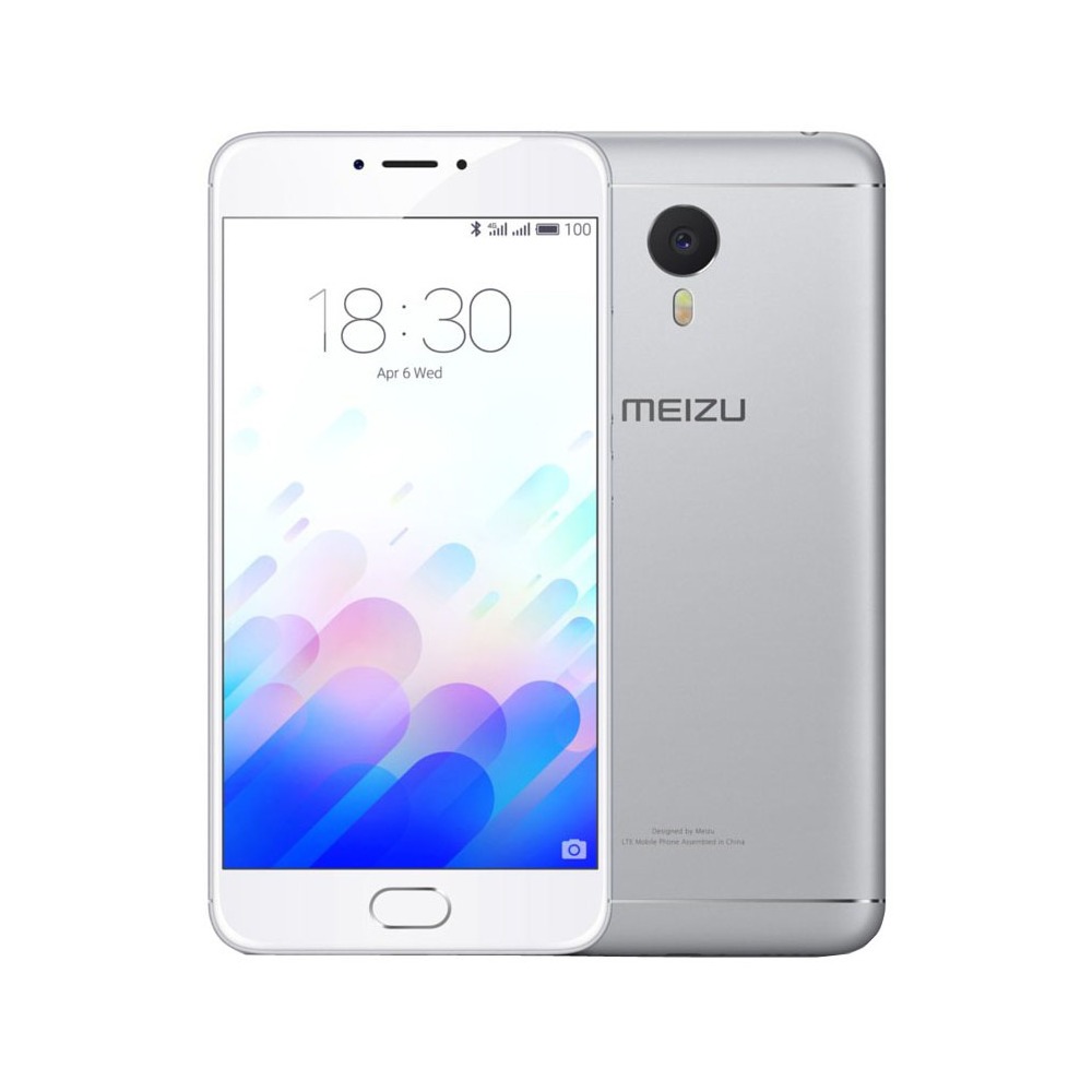 Смартфон Meizu M3 Note 16Gb серебристый/белый