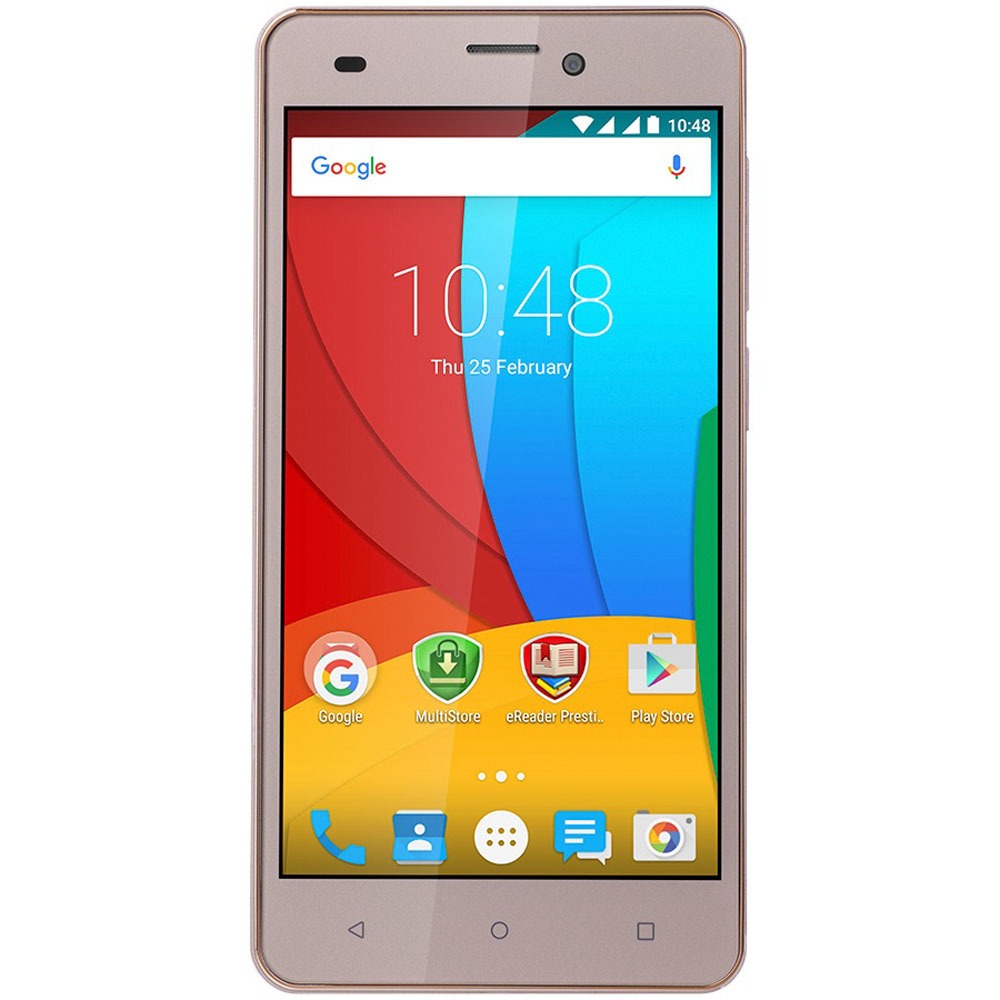 Купить Смартфон Prestigio Muze A5 золотой (PSP5502DUOGOLD) в Москве