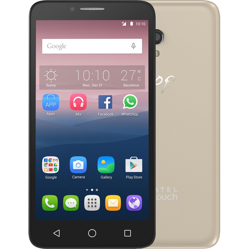 Купить Смартфон Alcatel One Touch POP 3 5054D золотой в Москве