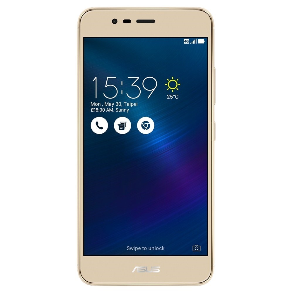 Смартфон ASUS ZenFone 3 Max ‏ZC520TL 16Gb золотистый (90AX0085-M00300)