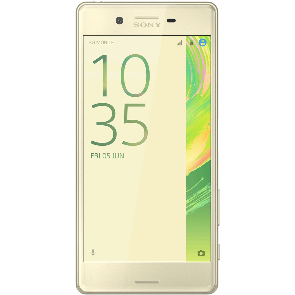 Смартфон Sony Xperia X Dual золотой (F5122)