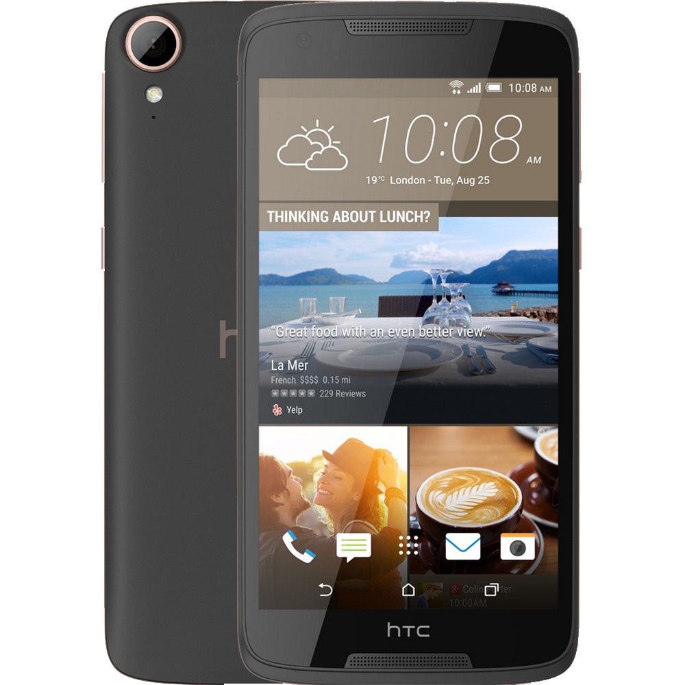 Смартфон HTC Desire 830 Dual Sim черный/золотой