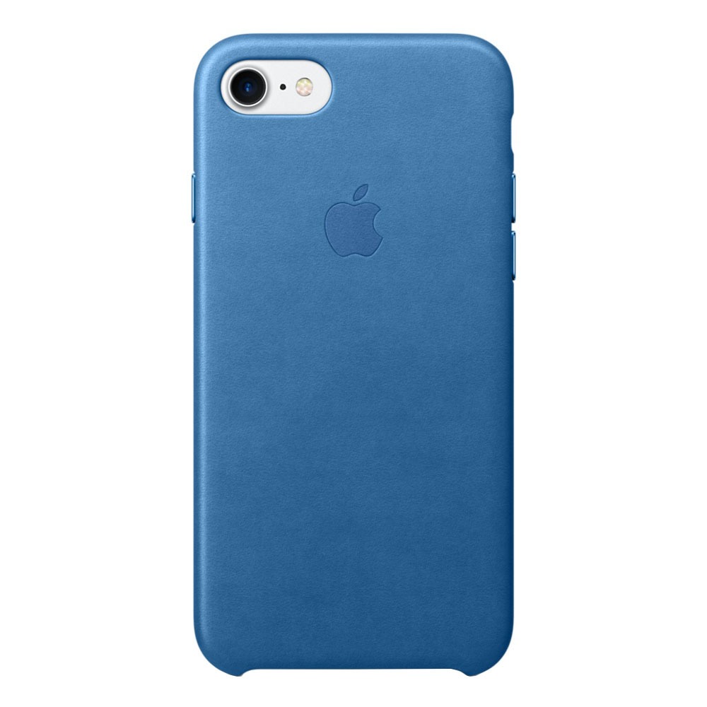 Чехол Apple iPhone 7 Leather Case Sea Blue