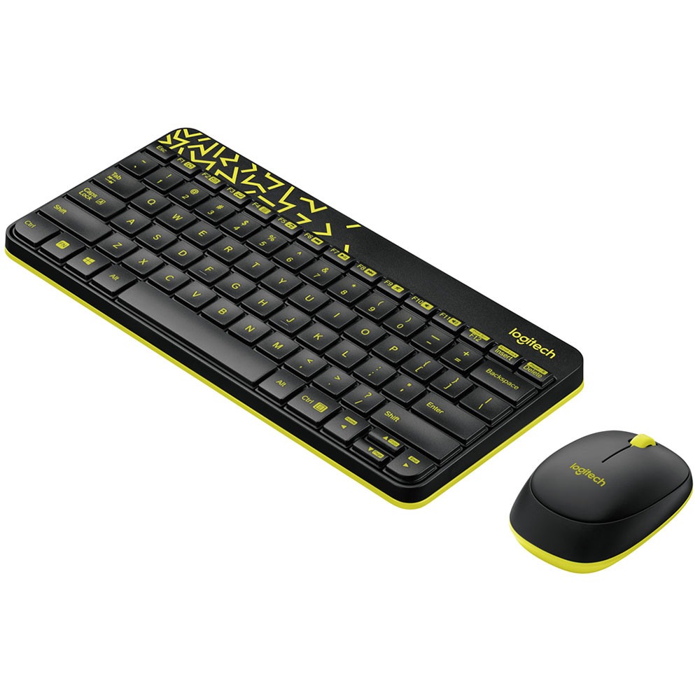 Комплект клавиатуры и мыши Logitech Wireless Desktop MK240 Nano Black (920-008213) - фото 2 Комплект клавиатуры и мыши Logitech Wireless Desktop MK240 Nano Black (920-008213) - фото 2