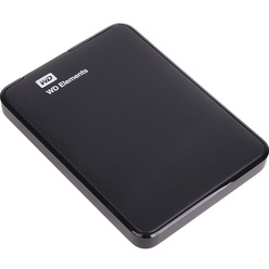 Изображение товара Внешний жесткий диск  Western Digital Elements Portable 1TB (WDBUZG0010BBK-WESN)