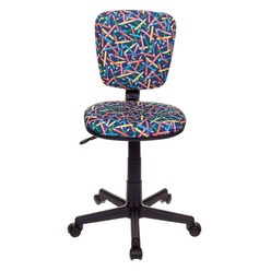 Изображение товара  Компьютерное кресло Бюрократ CH-204NX синие карандаши