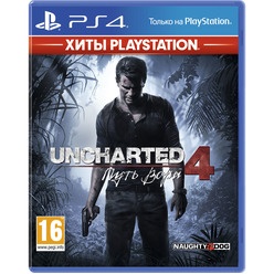 Sony Uncharted 4: Путь вора PS4, русская версия Хиты PlayStation Sony Uncharted 4: Путь вора PS4, русская версия Хиты PlayStation