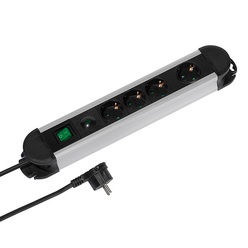 Изображение товара Сетевой фильтр Vivanco 37659 черный