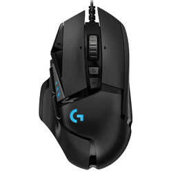 Изображение товара Компьютерная мышь Logitech HERO G502 чёрный (910-005474)