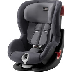 Britax Roemer King II Black Series Storm Grey Trendline Britax Roemer King II Black Series Storm Grey Trendline