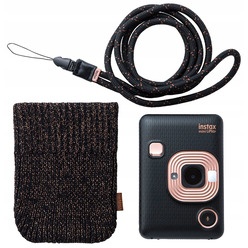 Fujifilm Instax Mini LiPlay Elegant Black Bundle Hard Fujifilm Instax Mini LiPlay Elegant Black Bundle Hard